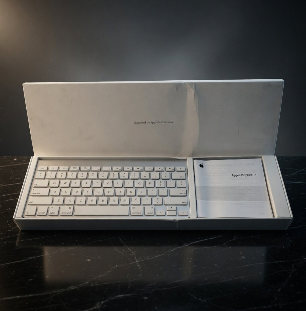 Apple Wireless Bluetooth Keyboard A1314 Silver Aluminum New Open Box